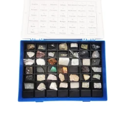 Снимка на Gelsonlab Комплект минерали, в кутия, 42 броя
