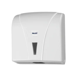 Снимка на Диспенсър за кърпи за ръце Palex, бял, abs, за 300 кърпи, 27 x 11 x 27.5 cm