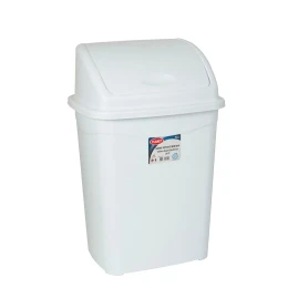 Снимка на Кош Planet с люлеещ капак, 26 L, бял, 355 x 275 x 530 cm