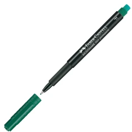 Снимка на Faber-Castell Тънкописец 1513 OHP F, перманентен, 0.6 mm, зелен