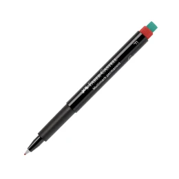 Снимка на Faber-Castell Тънкописец 1513 OHP F, перманентен, 0.6 mm, червен