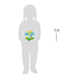 Снимка на Small Foot Музикална кутия Танцуващи патета, дървена, 11 cm