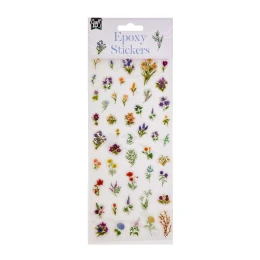 Снимка на Craft ID Стикери Цветя, епоксидни