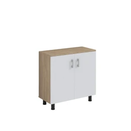 Снимка на Шкаф RFG, 800 х 400 х 850 mm, ЛПДЧ, дъб сонома и бяло