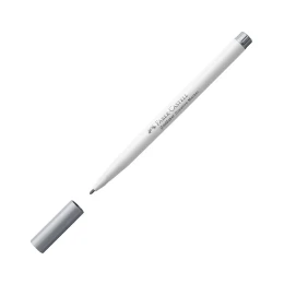 Снимка на Faber-Castell Маркер Creative, объл, 1.5 mm, № 551, сребрист металик