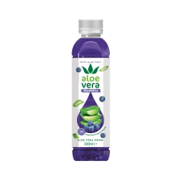Снимка на Напитка Aloe Vera - Синя боровинка, 500 ml