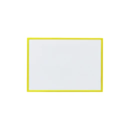 Снимка на KEJEA Джоб за документи, магнитен, А4, с жълта рамка