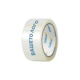 Снимка на Тиксо, акрилно, 48 mm x 66 m, безшумно, безцветно, с два цвята печат