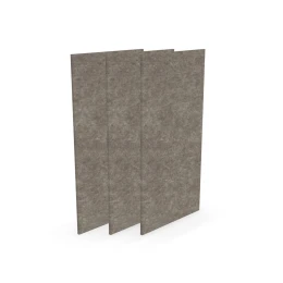 Снимка на Акустично пано Narbutas Pet, правоъгълник, 200 х 400 х 9 mm, PET филц, 3 броя, пясък