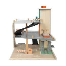 Снимка на Small Foot Паркинг за коли, дървен, на 3 нива, 62 х 36 х 43 cm