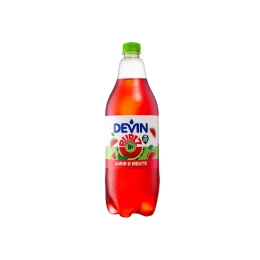 Снимка на Devin Газирана напитка Bublz, диня и мента, 450 ml