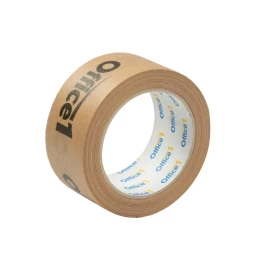 Снимка на Тиксо, хартиено, 48 mm х 40 m, кафяво, с два цвята печат