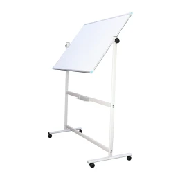 Снимка на Office 1 Бяла дъска, 90 x 120 cm, магнитна, двулицева, на колела