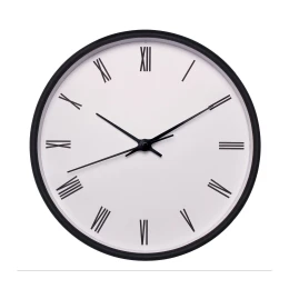 Снимка на Splendid Стенен часовник Easy, диаметър 25.5 cm, черен