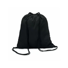 Снимка на More Than Gifts Чанта за спорт Colored, тип мешка, памук, черна