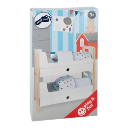 Снимка на Small Foot Легло за кукли, на два етажа, дървено