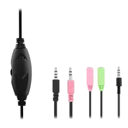 Снимка на Слушалки TNB First, с микрофон, максимална мощност 100 mW, 1.5 m, черни