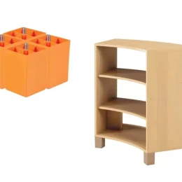 Снимка на Nowa Szkola Крачета, 7 х 7 х 10 cm, 4 броя