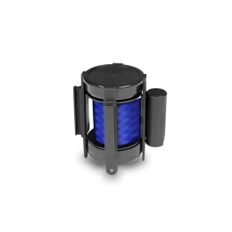 Снимка на Лента за ограничително колче, 210 cm, синя, широчина 45 mm