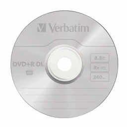 Снимка на DVD+R Verbatim, 8, 5 GB, 8x, Double Layer, 10 броя в шпиндел