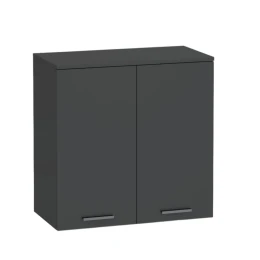 Снимка на Шкаф RFG Boxi, двоен, с две врати, горен, 720 х 370 х 721 mm, ПДЧ, черен