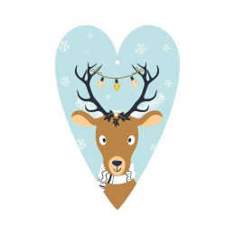 Снимка на Gespaensterwald Картичка-таг Елен, във формата на сърце