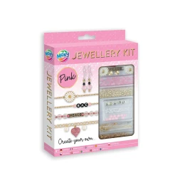 Снимка на Moxy Комплект за правене на бижута, розов
