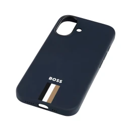 Снимка на Hugo Boss Калъф за телефон Iconic, за iPhone 16, тъмносин
