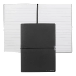 Снимка на Hugo Boss Тефтер Elegance Storyline, на редове, A5, черен