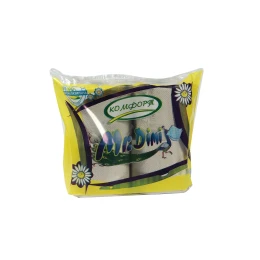 Снимка на Тоалетна хартия Макси, трипластова, рециклирана, 160 къса, 4 броя