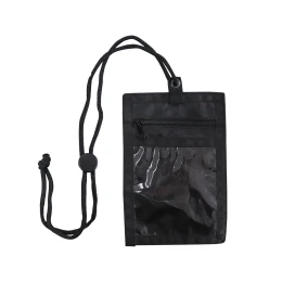 Снимка на Мултифункционален аксесоар за носене на врат, 10 х 15 cm, черен