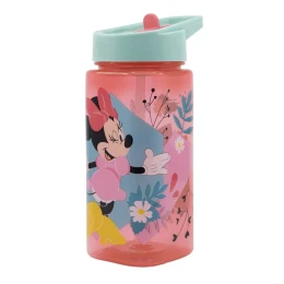 Снимка на Stor Бутилка за вода Minnie Mouse, квадратна, 510 ml