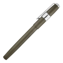 Снимка на Cerruti 1881 Писалка Block Brushed, в кутия, тъмнозелена