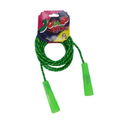 Снимка на Office 1 Въже за скачане, PVC, с дръжки, зелено, 2.4 m