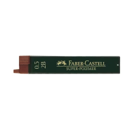 Снимка на Faber-Castell Мини графити Super-Polymer, 0.5 mm, 2B, 12 броя