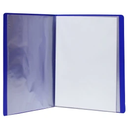 Снимка на Office 1 Папка, с 20 джоба, със сменяем етикет, синя