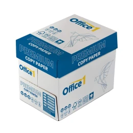 Снимка на Office 1 Копирна хартия Premium, A4, 80 g/m2, 500 листа, 5 пакета
