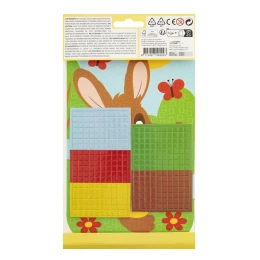 Снимка на Moxy Комплект мозайка с мъниста - Великденски заек, А5