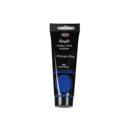 Снимка на Beifa Акрилна боя, в тубичка, 75 ml, светлосиня