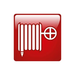 Снимка на Office 1 Самозалепващ етикет, пиктограма „Пожарен кран“