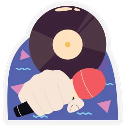 Снимка на STEM Стикер, Зала за дигитални изкуства, комплект B8, 50 cm, стикер 1