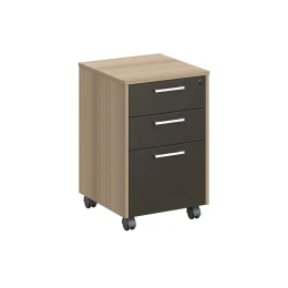 Снимка на Контейнер за бюро RFG Milano, 400 х 420 х 620 mm, ПДЧ, светъл дъб и тъмносиво