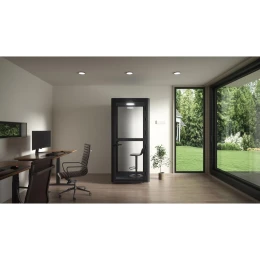 Снимка на Шумоизолираща акустична кабина Flexi101, 1020 х 1020 х 2260 mm, сива