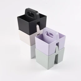 Снимка на Sworld Органайзер за бюро, преносим, бял