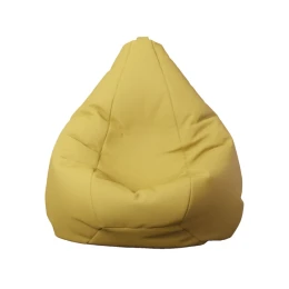 Снимка на Пуф за деца RFG, тип круша, промазка, 160 L, жълт