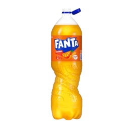 Снимка на Fanta Газирана напитка, портокал, 2 L, в пластмасова бутилка