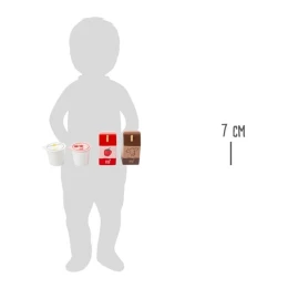 Снимка на Small Foot Комплект от млечни продукти Fresh, дървени