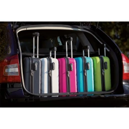 Снимка на TOPS Куфар за самолет Padua, на колелца, 55 х 35 х 20 cm, черен