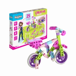 Снимка на Engino Конструктор Creative Builder, 25 модела за момичета