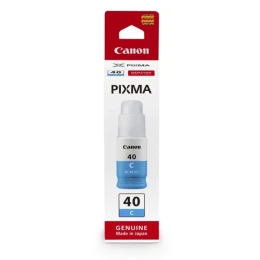 Снимка на Оригинално мастило за принтер Canon GI-40C, 7700 страници/5%, Cyan